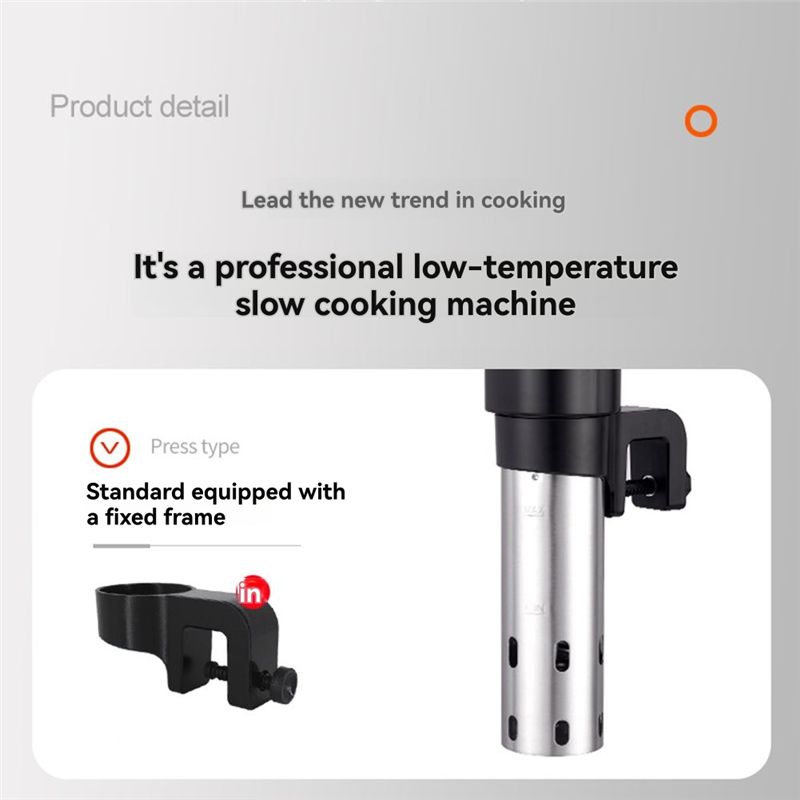 Uk Home Cooking - B02C-Cuiseur sous vide de précision pour