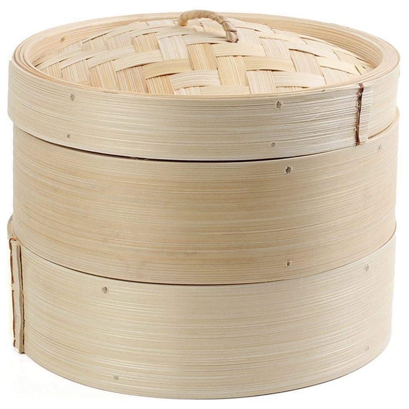 Steamer Bamboo Set - Ensemble de cuiseur à vapeur en
