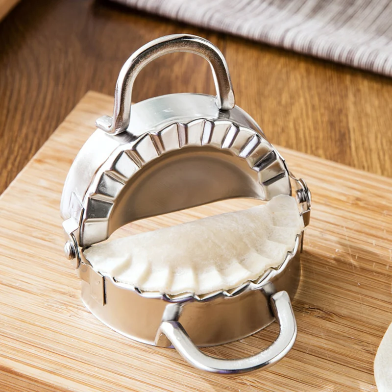 Gyoza Dumpling Maker - Machine à raviolis en acier inoxydable,