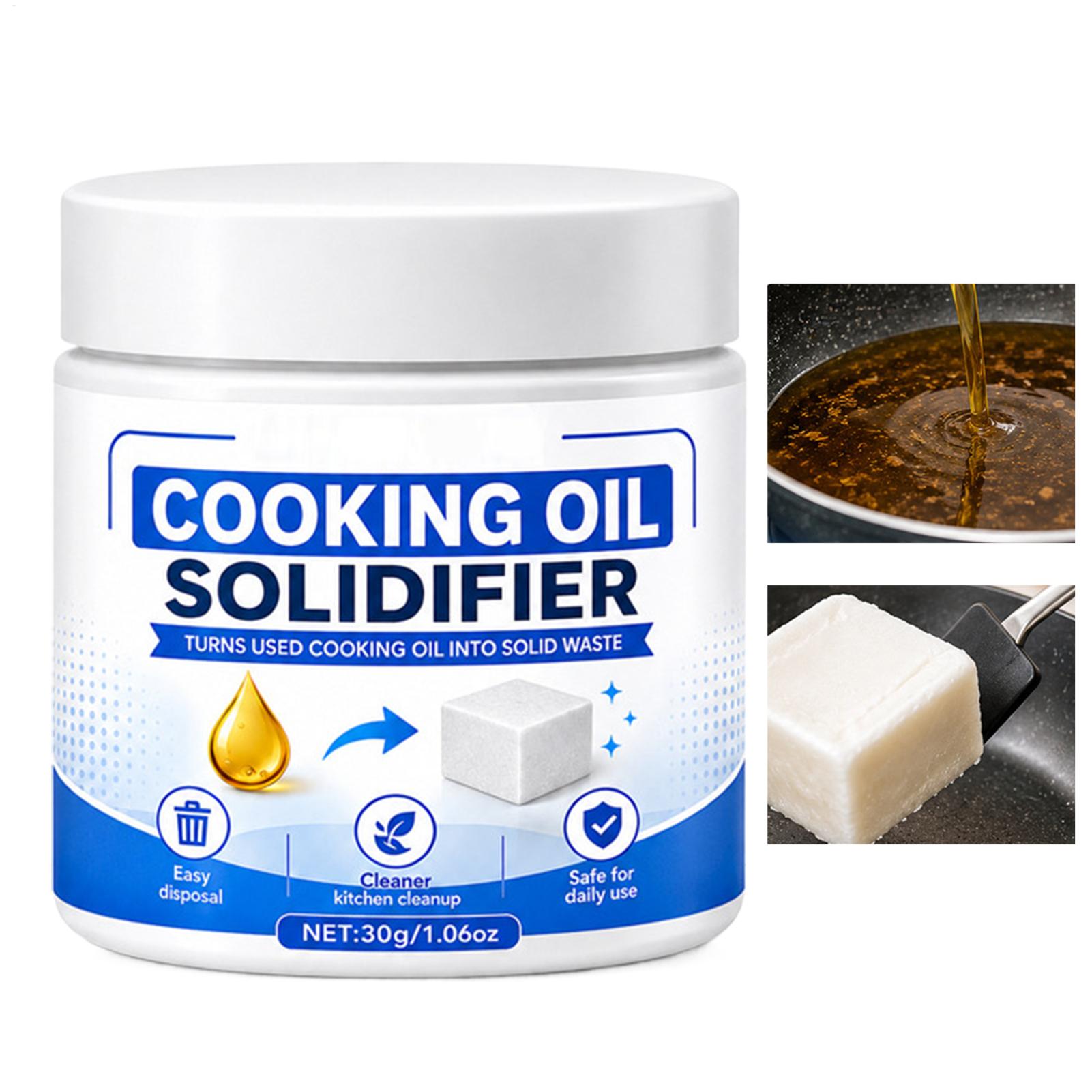 Home Cooking Meals - 30g Solidifiant pour Huile de Cuisson,