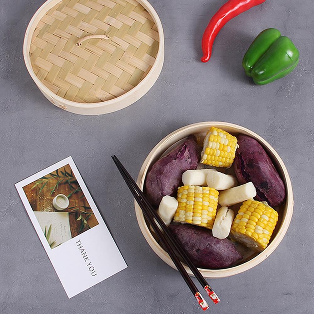 Cage de cuisson vapeur en bamb - Steamer Bamboo Set avis et prix