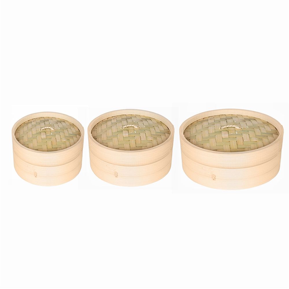 Cage de cuisson vapeur en bamb - Steamer Bamboo Set avis et prix