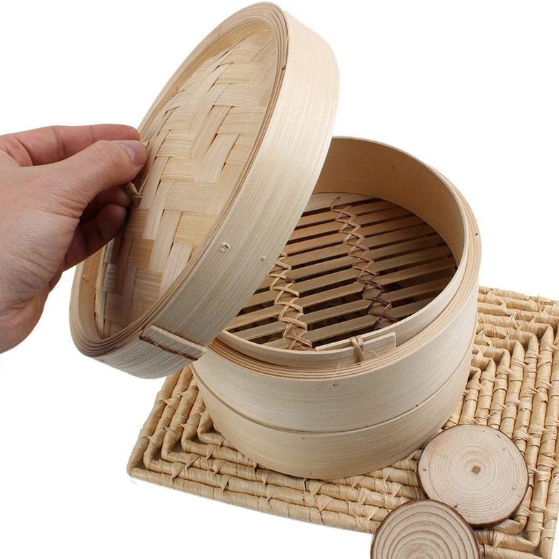 Ensemble de cuiseur à vapeur e - Steamer Bamboo Set avis et prix