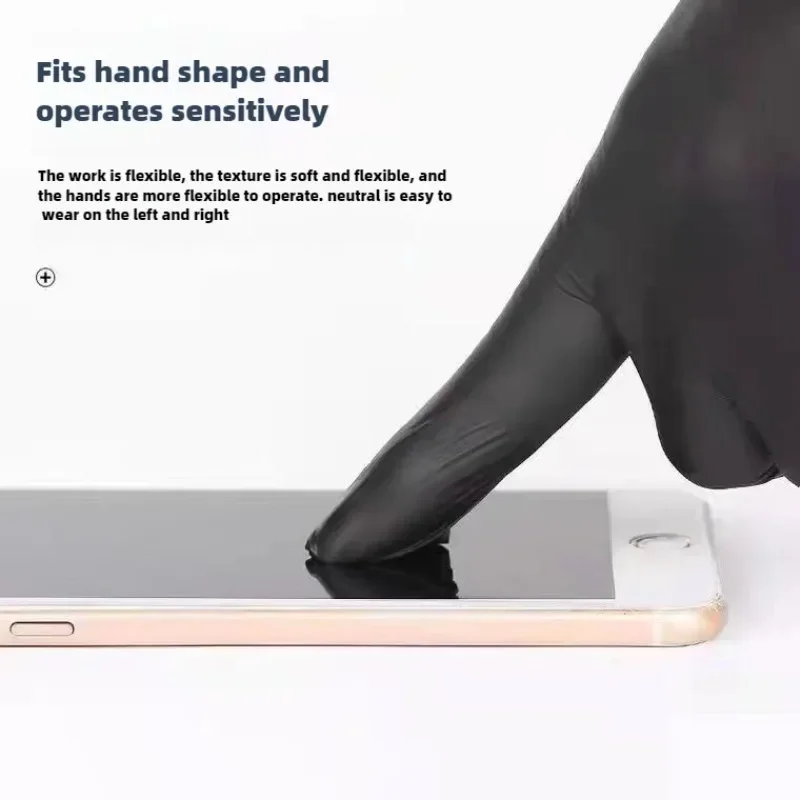 Gants jetables noirs en nitril - Home Cooking Meals avis et prix