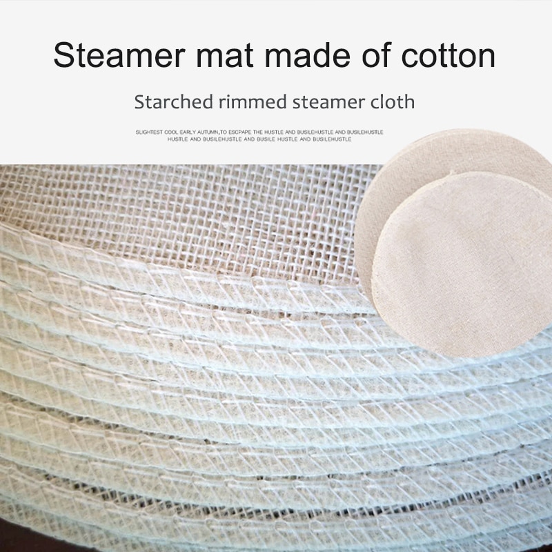 5 pièces 28CM pur coton vapeur - Steamer Bamboo Set avis et prix