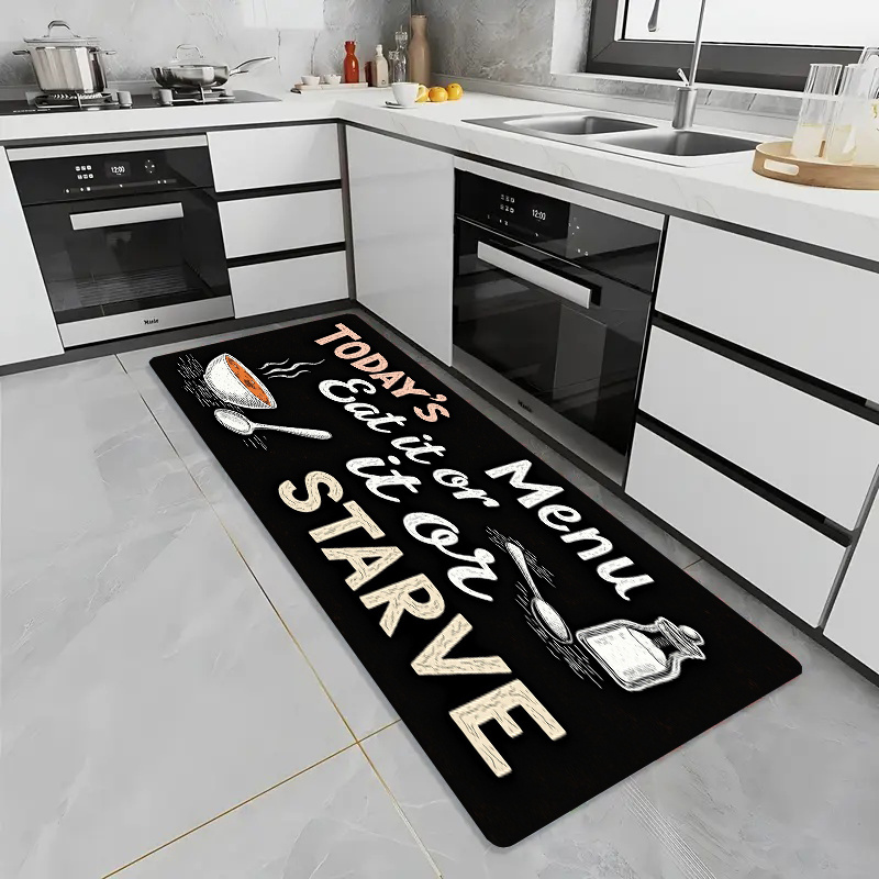 Tapis de cuisine antidérapant  - Home Cooking Menu avis et prix