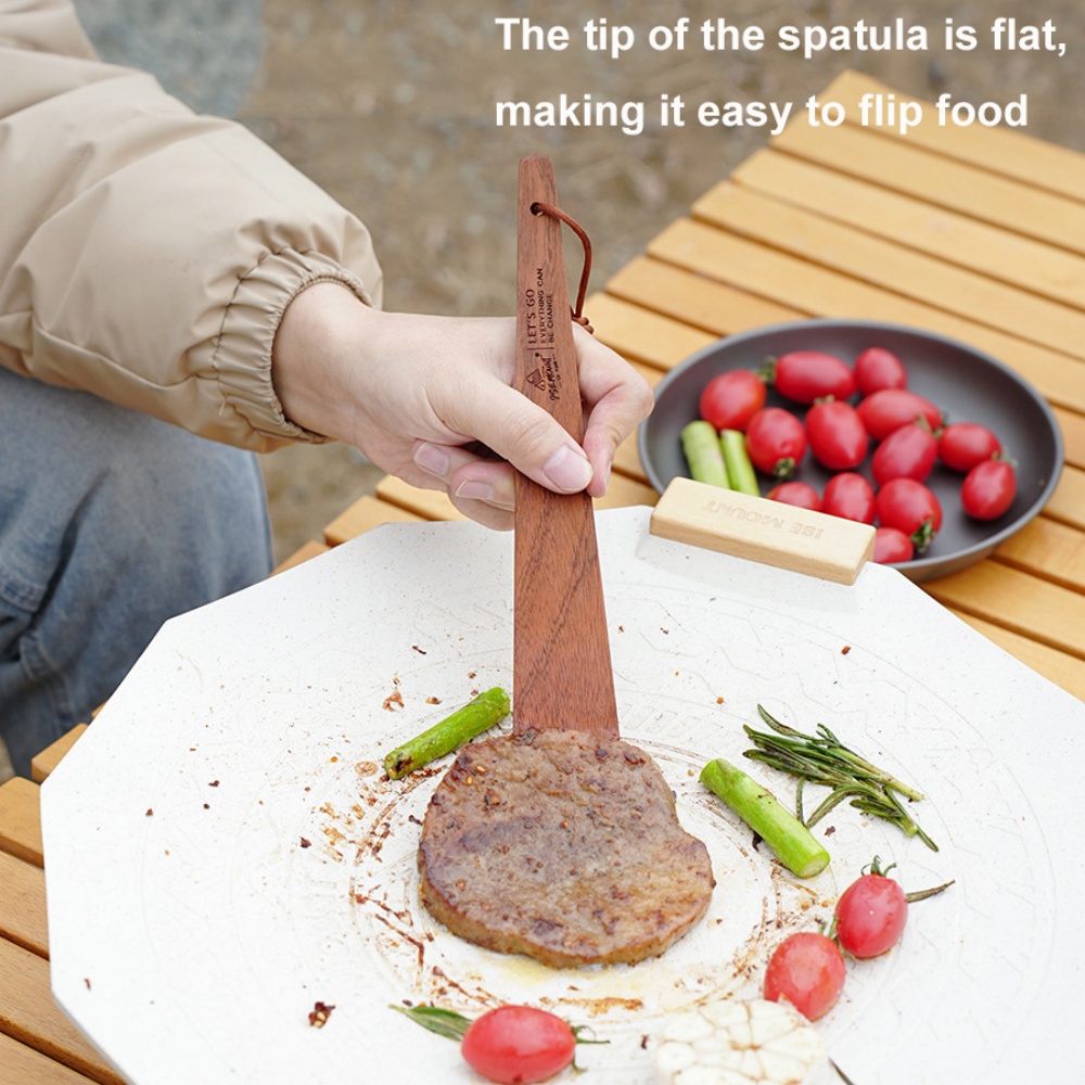 Spatule en bois pour camping e - Home Cooking Meals avis et prix